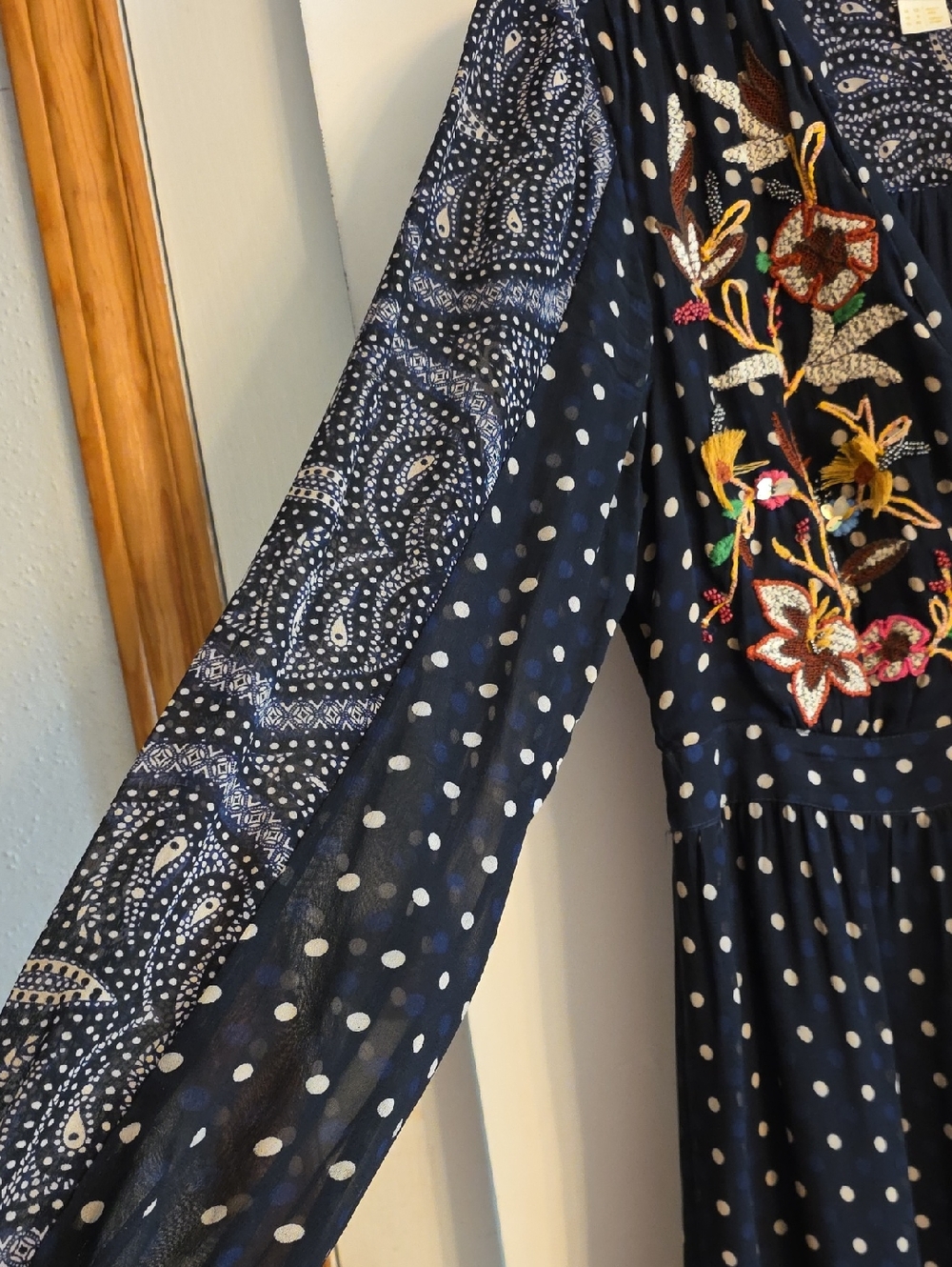 Maeve Cassidy Embroidered Midi Dress - Picture 6 of 13